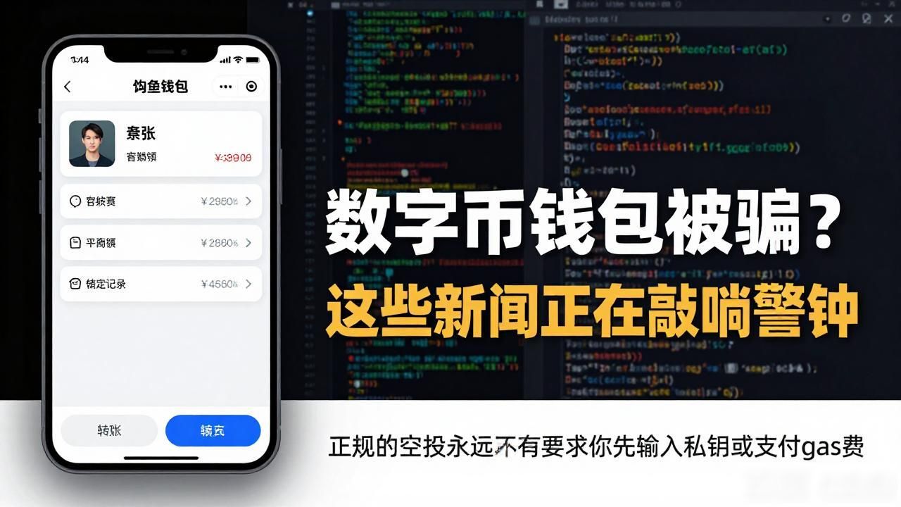 数字货币钱包诈骗新闻_数字货币钱包诈骗常见套路 加密资产防骗指南 正规加密空投注意事项