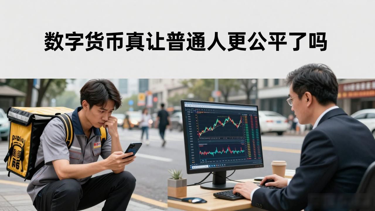 数字货币更公平了吗_数字货币交易成本分析_数字货币对普通人的影响