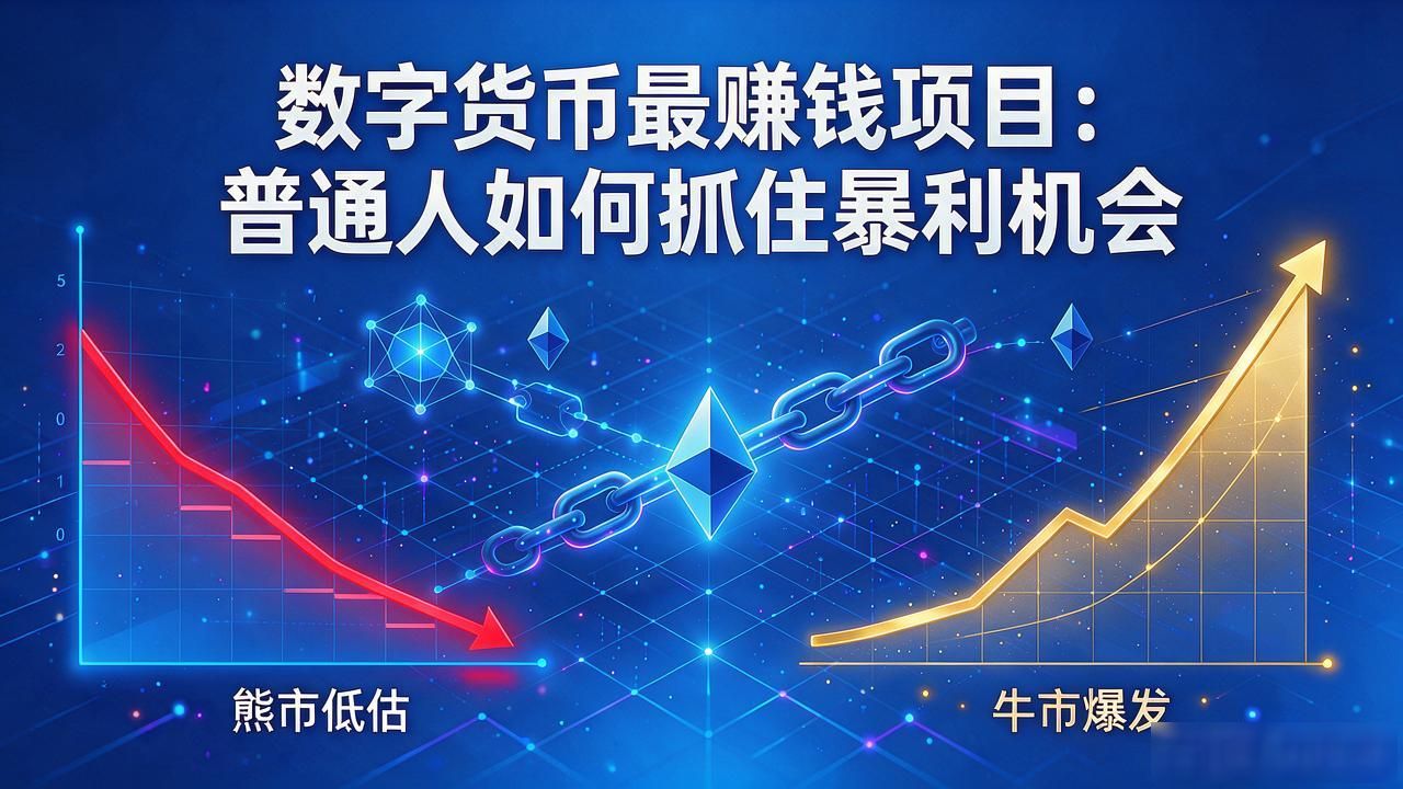 数字货币最赚钱项目_数字货币穿越牛熊项目判断标准_普通人如何抓住数字货币赚钱机会