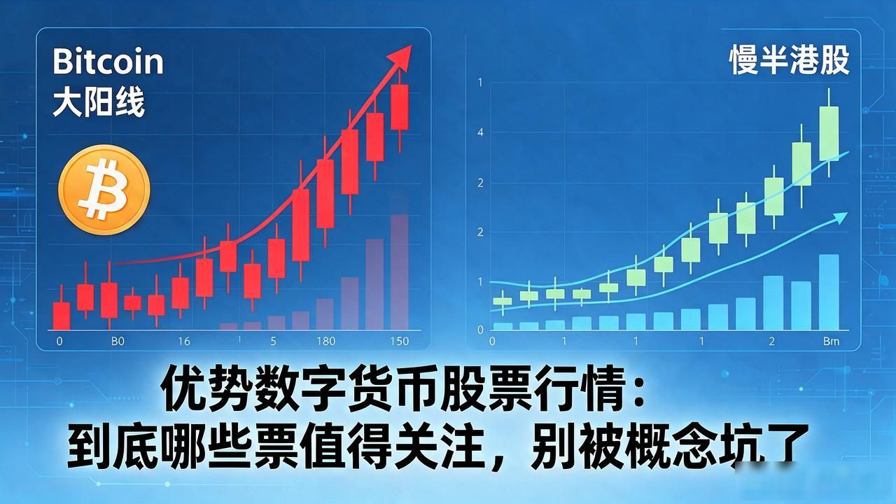 优势数字货币股票选股标准_优势数字货币股票行情_数字货币板块行情分化分析
