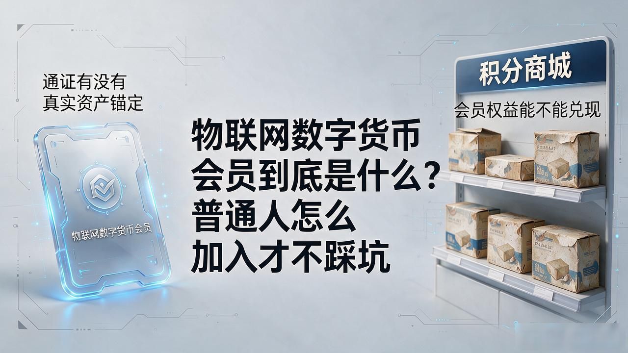 物联网数字货币会员_通证资产锚定_物联网数字货币会员
