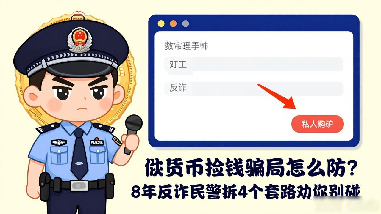 数字货币捡钱骗局_反诈数字货币骗局_零门槛高回报投资陷阱