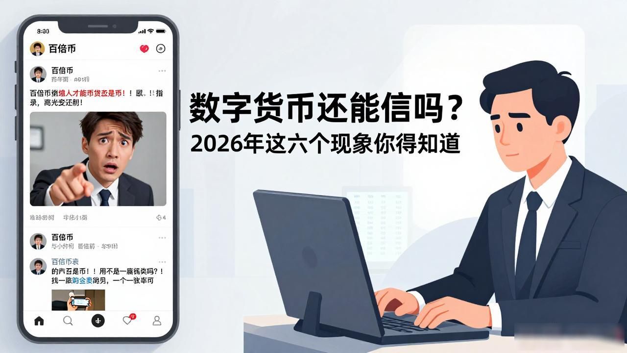 2026年普通人参与数字货币的理性建议_2026加密货币市场分化特征及风险_当前数字货币现状