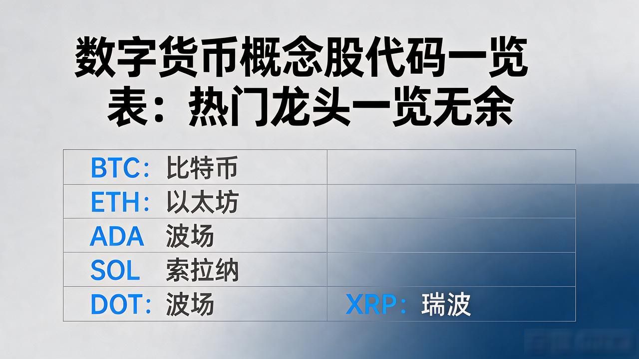 数字货币产业链上市公司_央行数字货币投资标的_数字货币股票代码大全