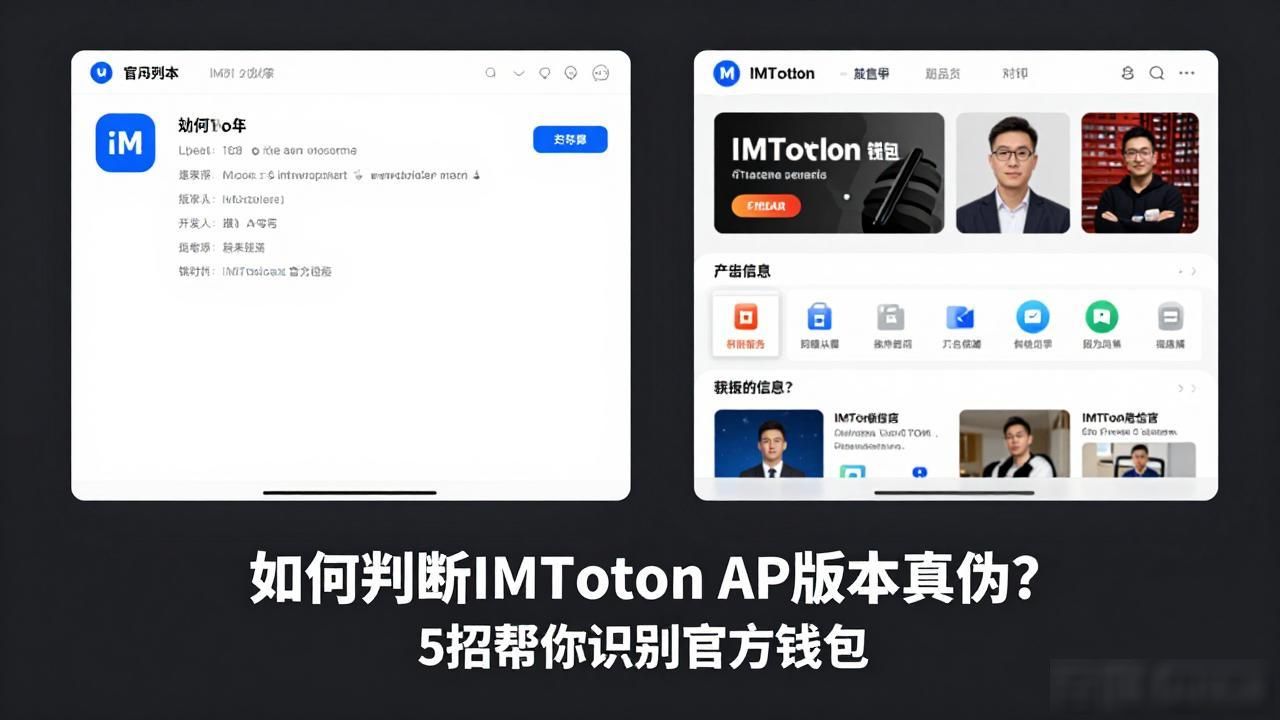识别山寨钱包下载渠道_辨别IMToken真伪_如何判断imtoken ap