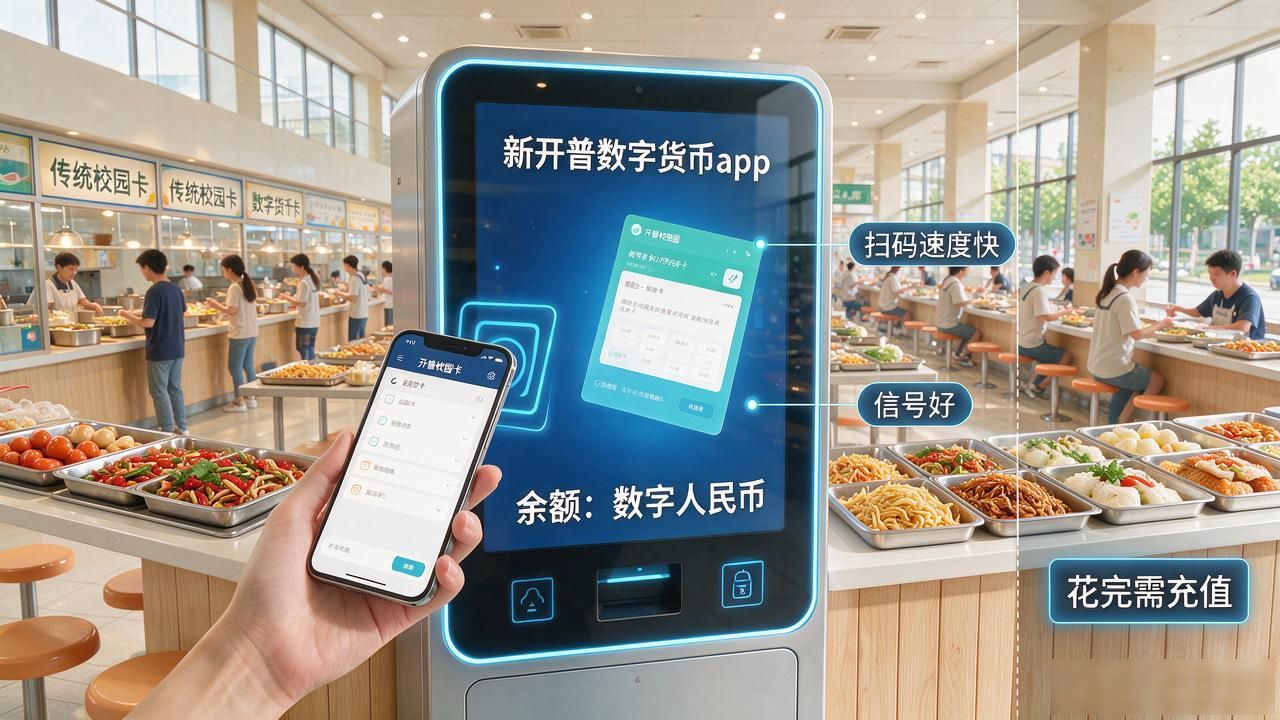 新开普数字货币app_新开普数字货币应用教程_校园卡数字人民币支付系统