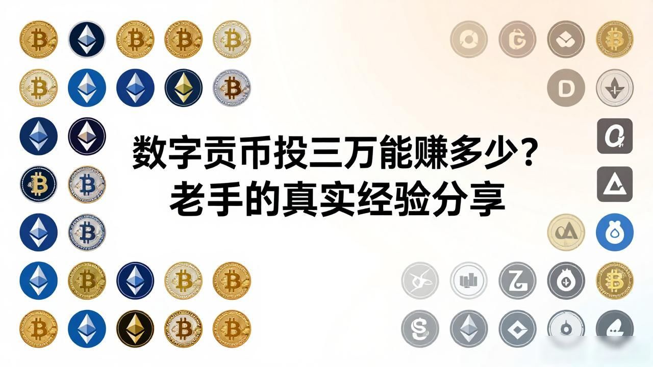数字货币投三万_三万块闲钱如何投资数字货币_数字货币投资主流币种与小币种选择