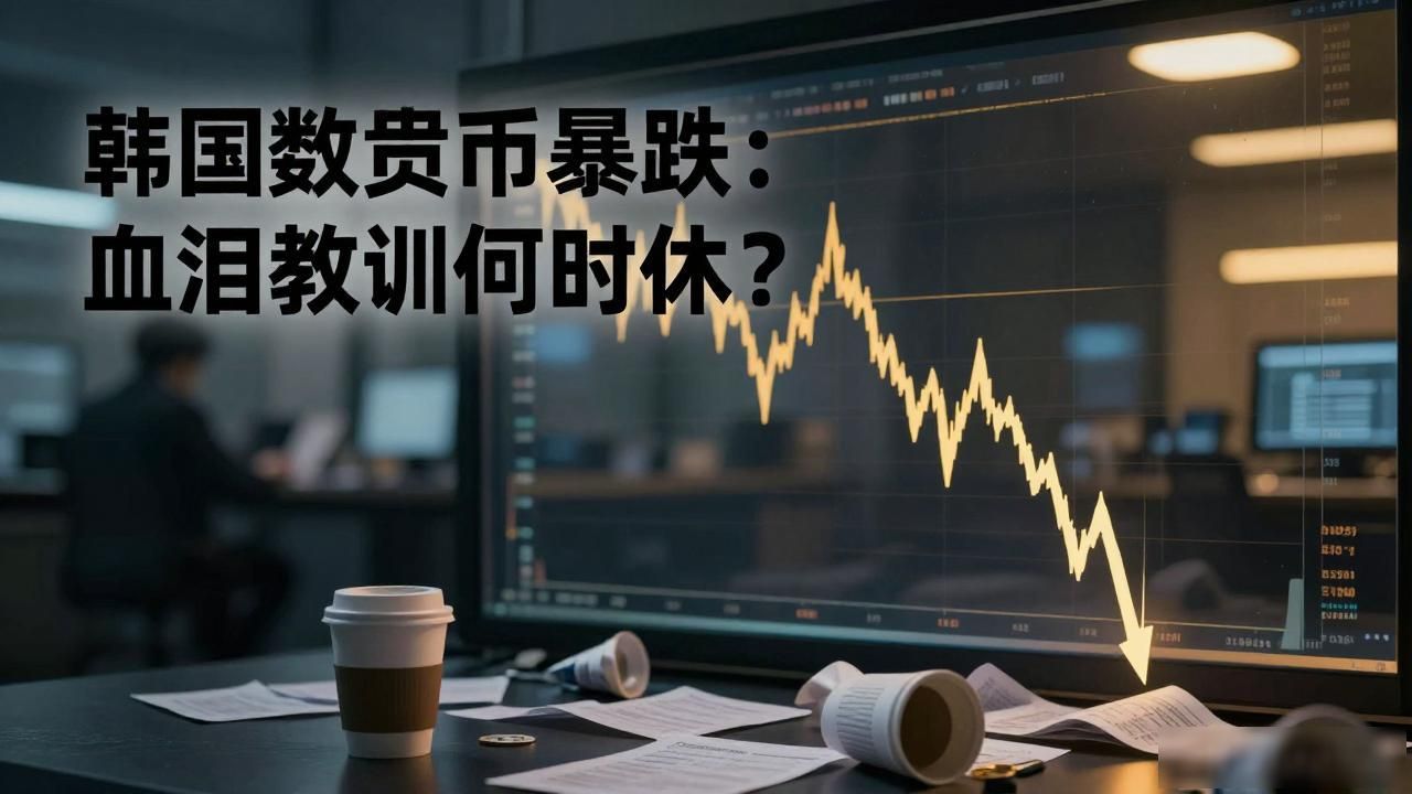 平台币价格断崖式下跌_韩国数字货币跳楼_韩国数字货币市场震荡