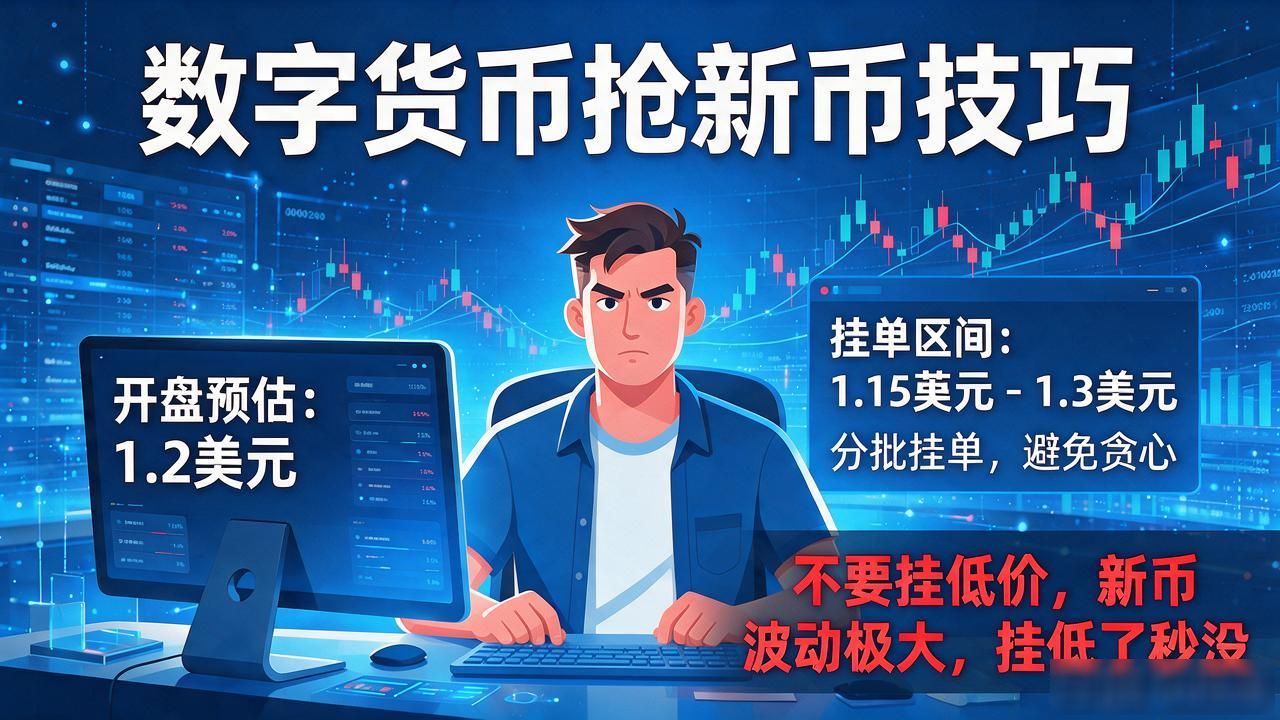 交易所空投前置准备技巧_加密货币新币上线抢筹操作指南_抢数字货币技巧视频