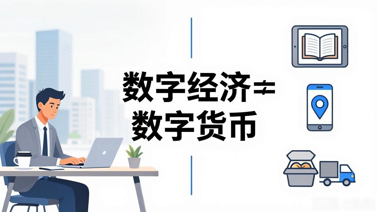 数字经济就是数字货币_数字经济和数字货币的区别 数字经济的核心生产要素 数字经济典型场景不依赖数字货币