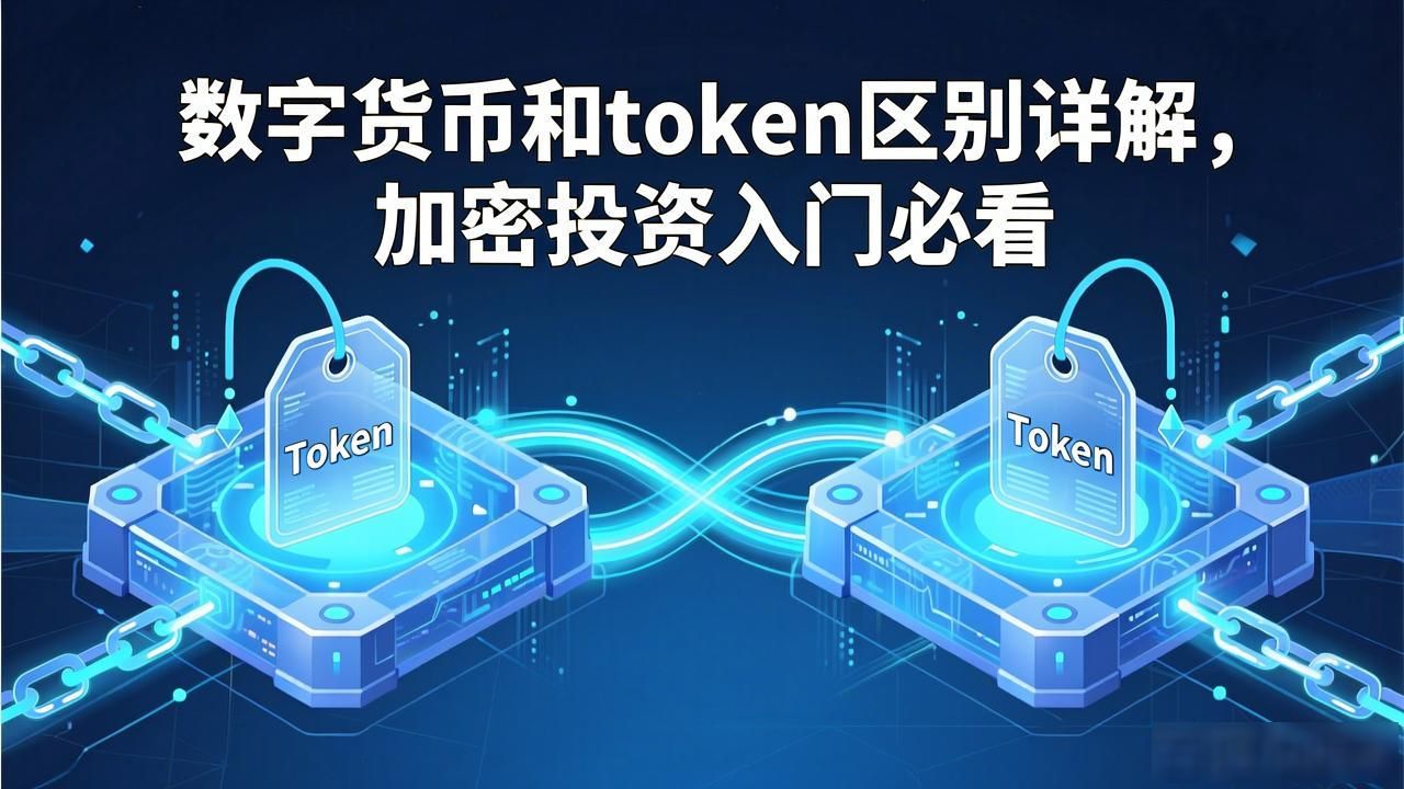数字货币和token_数字货币和token的区别 加密世界投资新手避坑指南 数字货币与token的投资差异