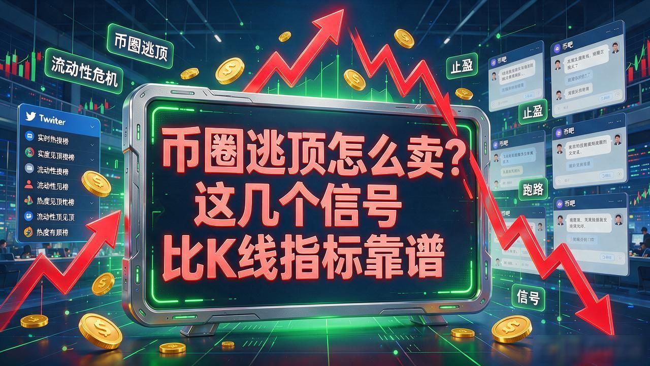 量价背离信号逃顶实战案例_数字货币交易逃顶技巧_交易员如何把握牛市顶部逃顶技巧