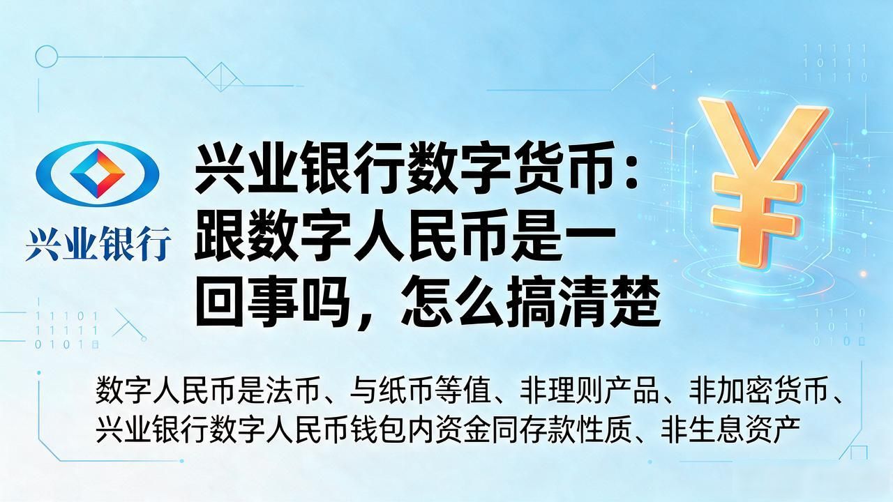 兴业银行 数字货币_兴业银行数字人民币试点业务详解_数字人民币与加密货币区别