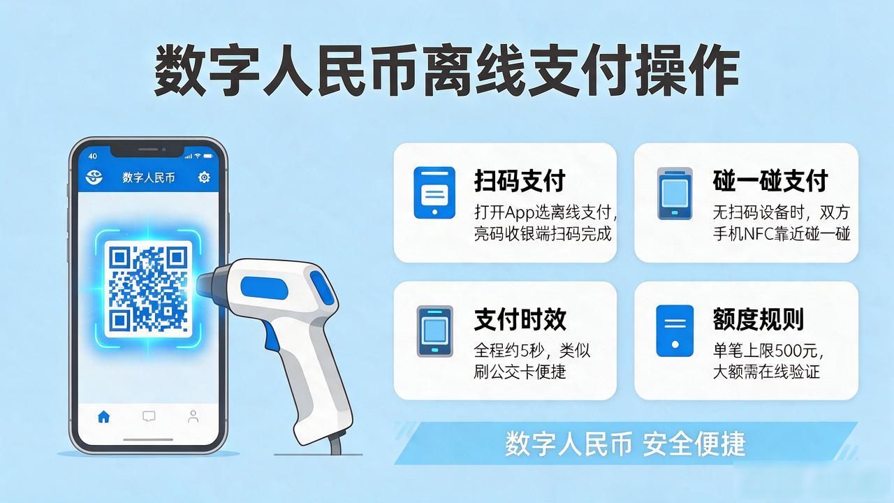 数字货币应急支付_应急场景数字人民币_数字人民币离线支付