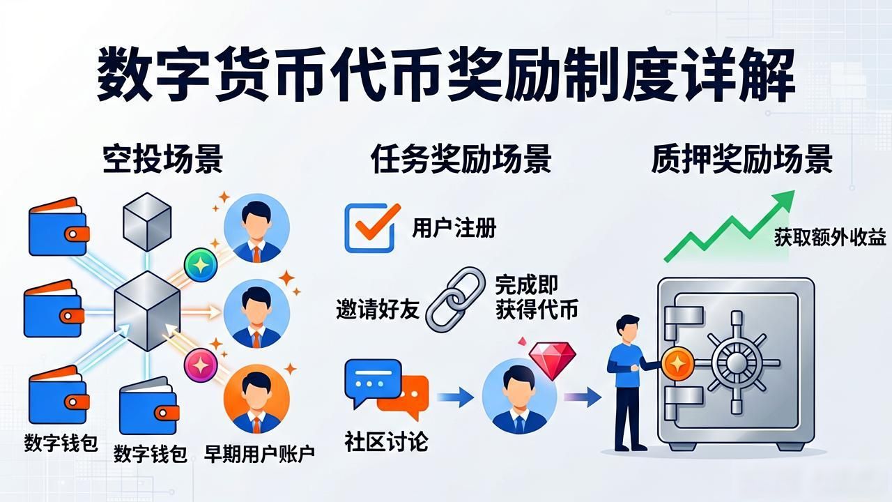 空投任务质押奖励机制_数字货币代币奖励制度_Web3代币奖励制度设计