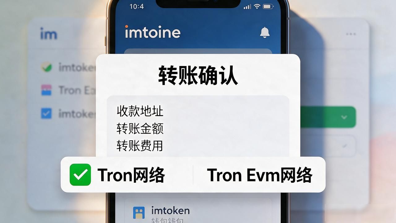 imtoken用trc20_imtoken充币选Tron还是Tron Evm_imtoken收Tron链USDT地址格式