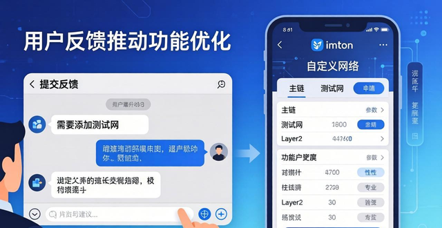 反馈优化_imToken官方下载的用户使用反馈，促进产品和功能的持续优化与改进。_反馈问题