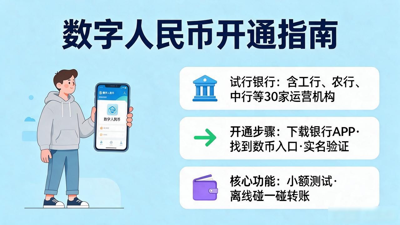 数字货币试行的银行_央行主导数字货币落地_数字人民币试点银行