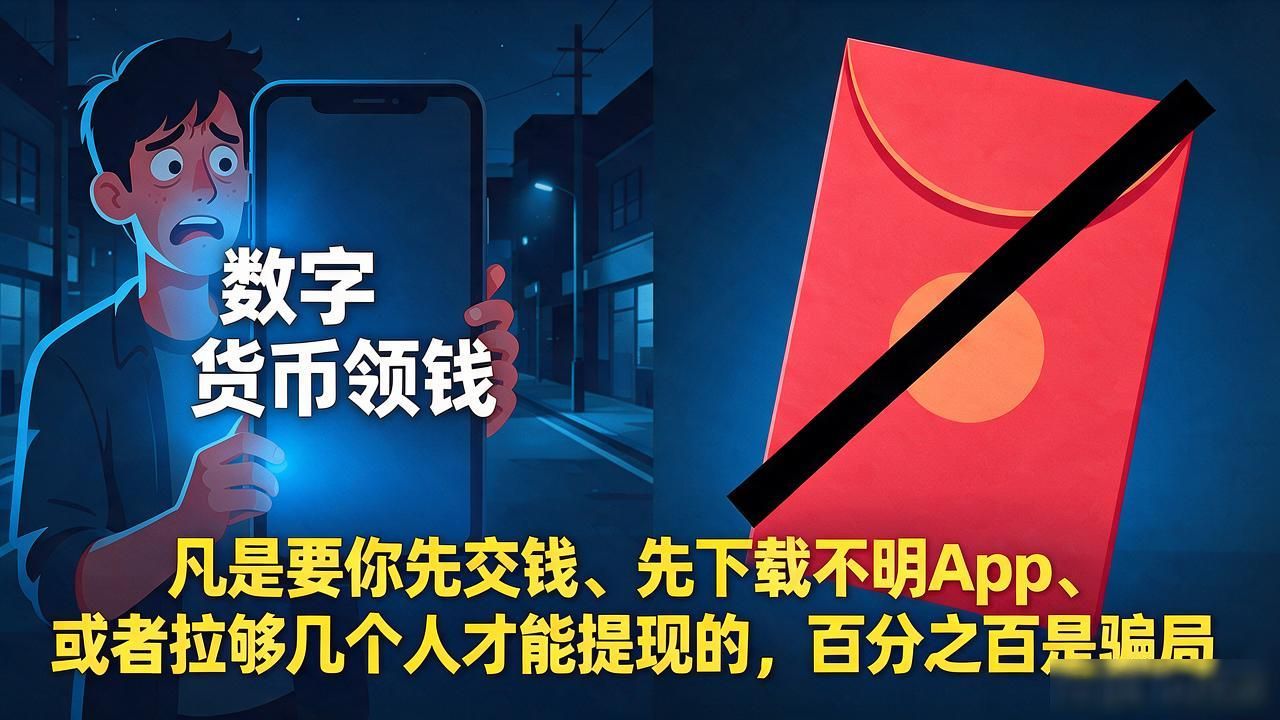 央行数字货币领钱骗局_数字货币领钱是真的吗_数字人民币骗局