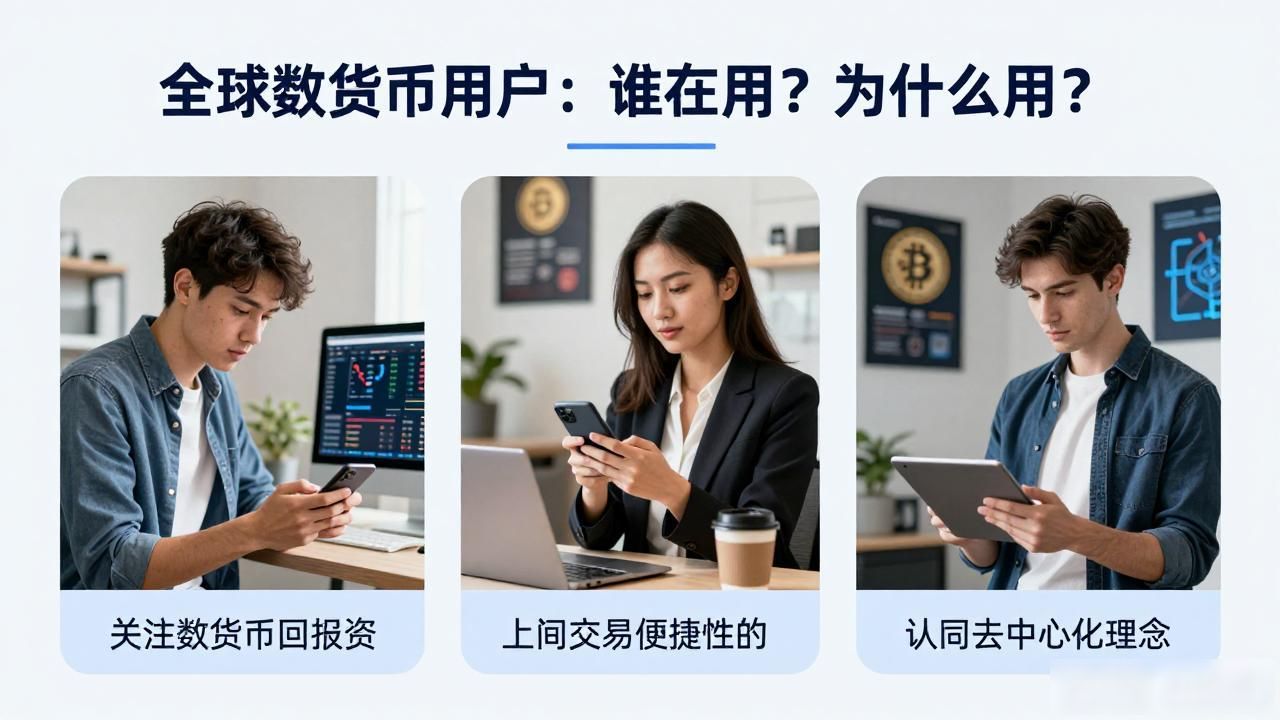 全球数字货币的用户_数字货币全球用户多元化特征_不同地域数字货币用户使用动机差异
