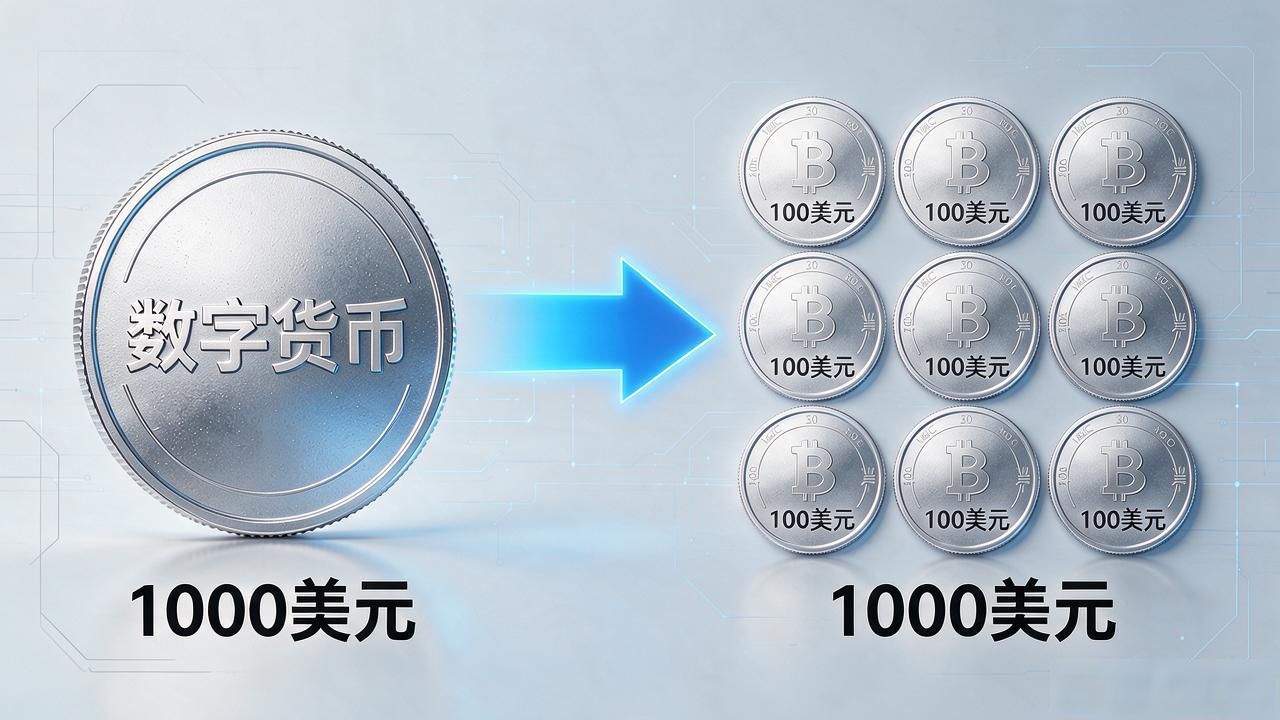 数字货币拆分_什么是数字货币的拆分_拆分币的优势