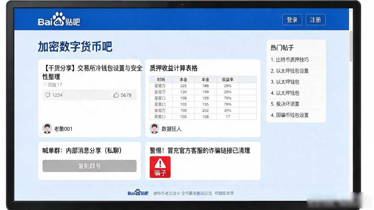 加密数字货币百度贴吧_百度贴吧加密数字货币吧_币圈散户菜市场